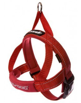 EzyDog Sele Quick Fit Röd - XL, Röd, XL