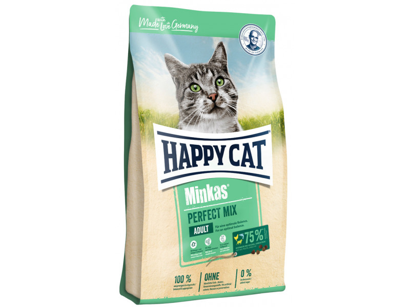 Minkas Perfect Mix Fågel, Fisk & Lamm för katt - 1,5 kg