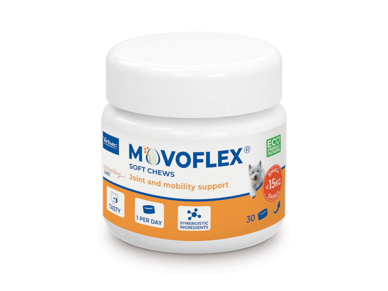 Movoflex® Tuggbitar Ledtillskott till Hund - S  <15 kg