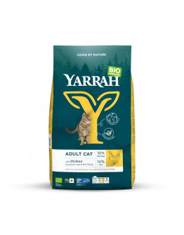 Yarrah Ekologisk med ekologisk kyckling - Ekonomipack: 2 x 2,4 kg