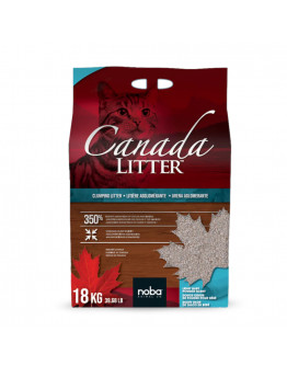 Canada Litter med babypuderdoft - Ekonomipack: 2 x 18 kg
