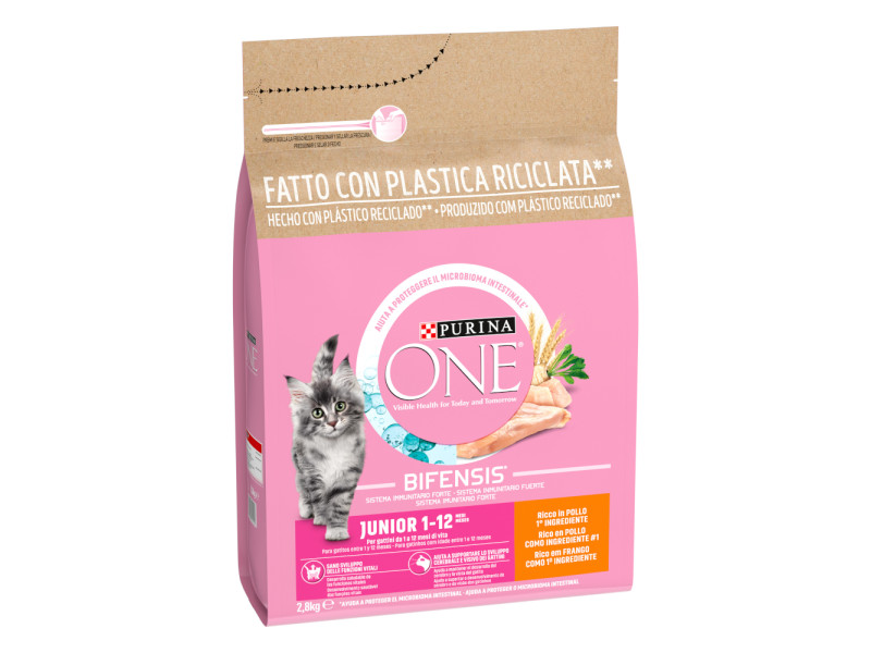 2 x 2,8 kg Purina ONE till ett specialpris! - Junior med kyckling (2 x 2,8 kg)