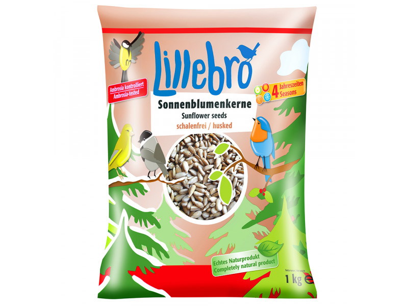Lillebro skalade solrosfrön - 1 kg