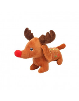 Little&Bigger QuirkyX-mas Tax med Renhorn 30 cm