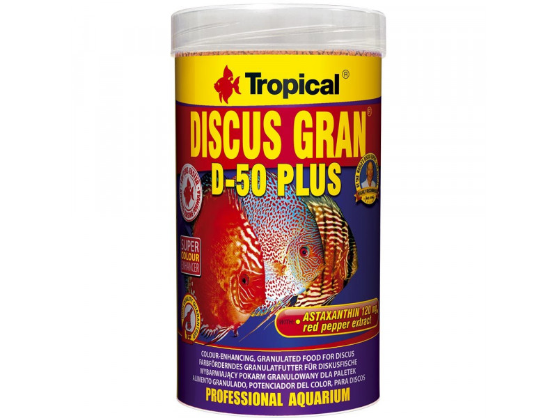 Tropical Discus Gran D-50 Plus - Granulat - 250 ml