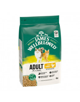 James Wellbeloved Adult Cat Hypoallergenic Turkey & Rice - 4 kg