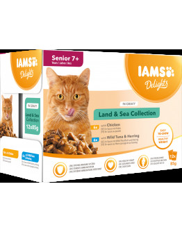 Delights Gravy Multipack Senior Kattfoder - 1,02 kg