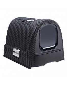 Curver kattlåda med tak - Antracit