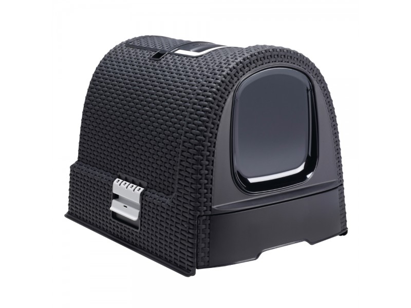 Curver kattlåda med tak - Antracit