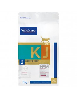 Virbac Veterinary HPM Cat Kidney & Joint Support KJ2 - 3 kg