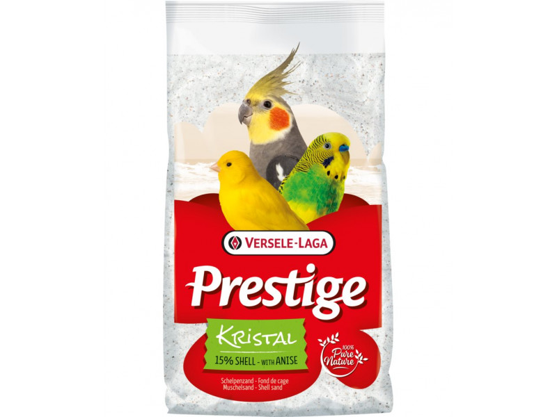 Snäcksand - Kristal White - Med Anis - 25 kg