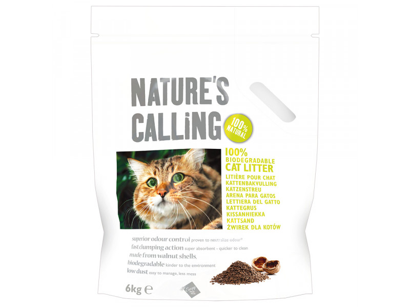 2 x 6 kg Nature's Calling kattsand till specialpris! - 2 x 6 kg