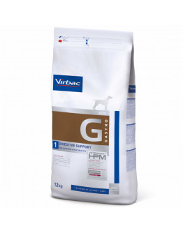 Virbac Veterinary HPM Dog Gastro Digestive Support G1 - Ekonomipack: 2 x 12 kg