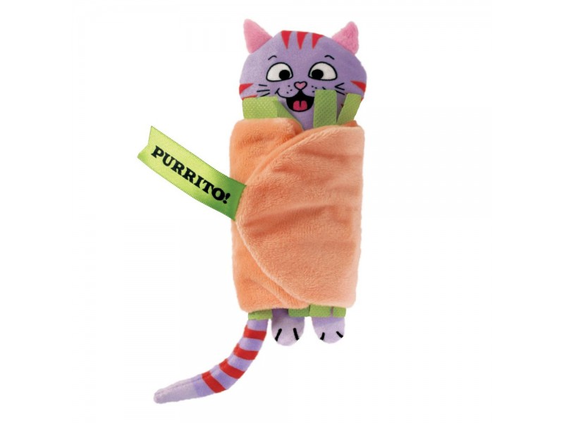 KONG Pull-A-Partz Purrito - 1 st