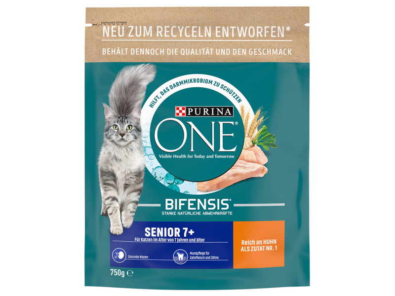 PURINA ONE kattfoder till specialpris!  - Senior 7+ (2 x 750 g)