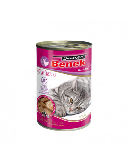 Super Benek Grain Free Chunks 10 x 415 g - Vilt i sås