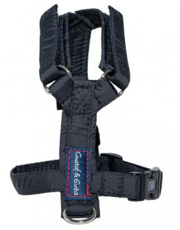 Kattsele Gustaf & Evita Strap Svart, 1