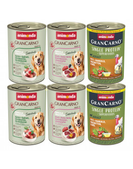 Animonda GranCarno Adult Superfoods Mix - 6 x 400 g