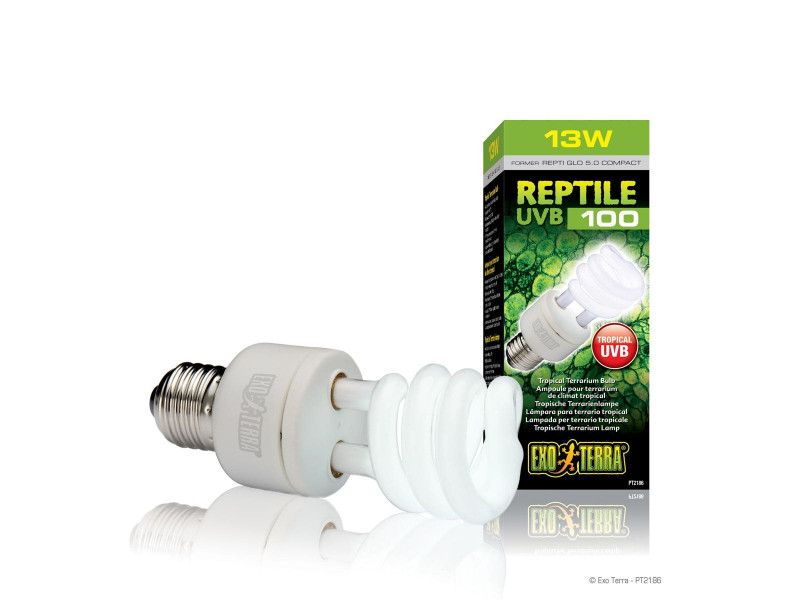 Exo Terra Reptile UVB100 - E27 - 13 W