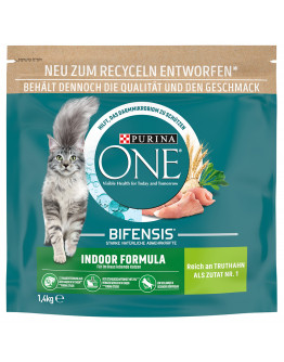 Purina ONE torrfoder katt till sparpris! - Indoor Formula (1,4 kg)