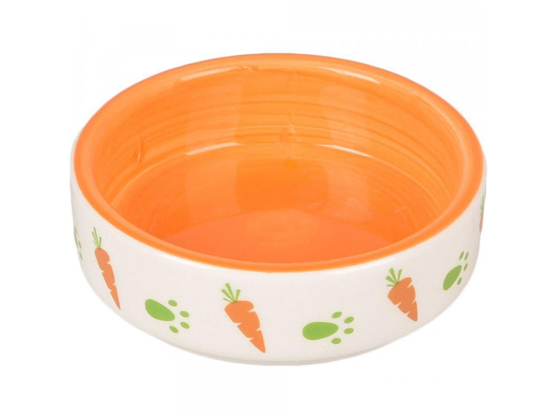Keramikskål Smådjur - Iggy - Orange - ø8,5 cm - 70 ml