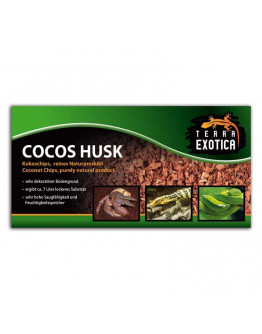 Terra Exotica Cocos Husk 500 g - Grov - 7 liter