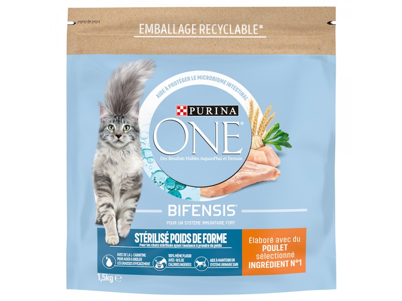 PURINA ONE SterilCat med kyckling - 1,5 kg