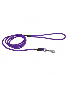 Alac Rund Hundkoppel - Reflex - 6x190 cmLila, Lila