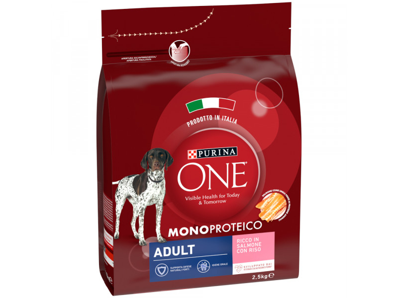 Purina ONE Adult Monoprotein Lax - Ekonomipack: 2 x 2,5 kg