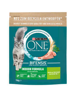 PURINA ONE kattfoder till specialpris!  - Indoor Formula (2 x 750 g)