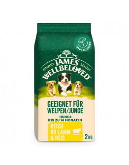 James Wellbeloved Hypoallergenic torrfoder till specialpris! - Junior Lamb & Rice 2 kg
