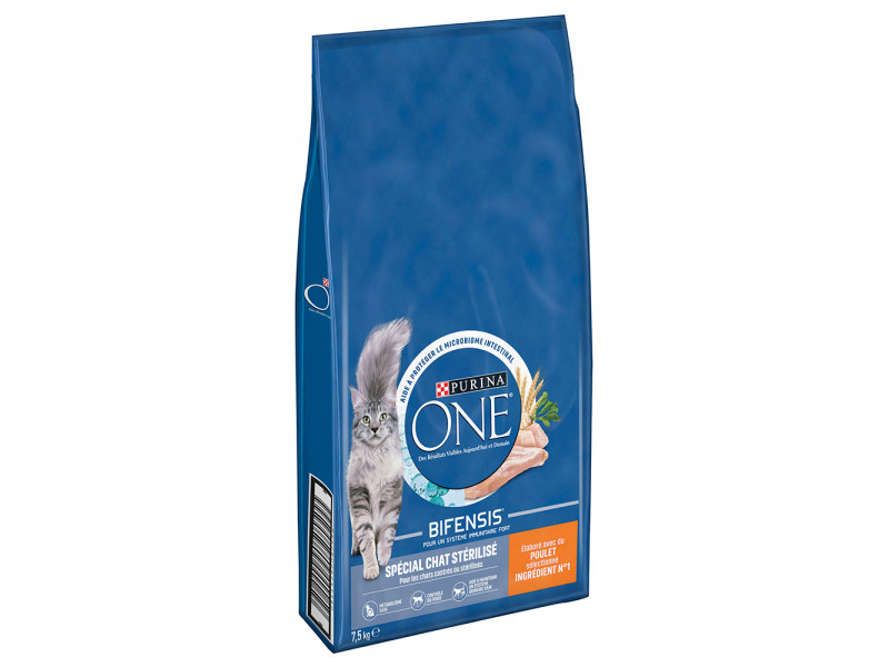 PURINA ONE Sterilised med kyckling - Ekonomipack: 2 x 7,5 kg