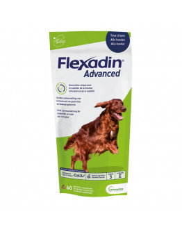 Flexadin Advanced för hundar - Ekonomipack: 2 x 60 bitar