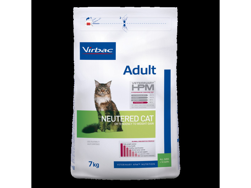 Adult Neutered Torrfoder till Katt - 7 kg