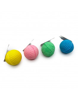 Flamingo Cat Toys Golfboll - Mixfärg - Ø4 cm