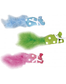 Polkamus med kattmynta