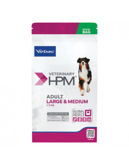 Virbac Veterinary HPM Adult Dog Large & Medium - 12 kg