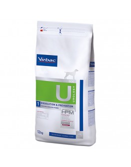Virbac Veterinary HPM Dog Urology Dissolution & Prevention U1 - Ekonomipack: 2 x 12 kg