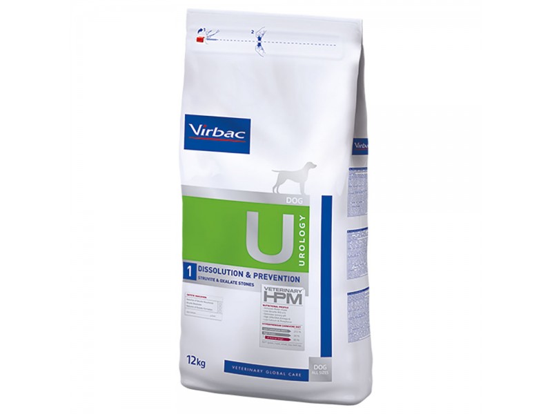 Virbac Veterinary HPM Dog Urology Dissolution & Prevention U1 - 12 kg