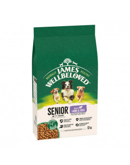 James Wellbeloved Senior Dog Hypoallergenic Lamb & Rice - 12 kg
