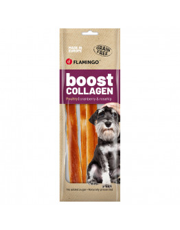 Flamingo Boost Collagen remsor med kyckling - 60 g