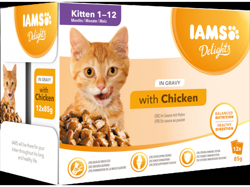 Delights Gravy Multipack Kitten - 1,02 kg