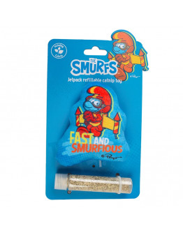 Kattmyntekudde Smurfs 9x2x9cm Blå