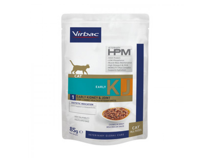 Hpm®Cat KJ1 Early Kidney & Joint Våtfoder - 12 x 85 g