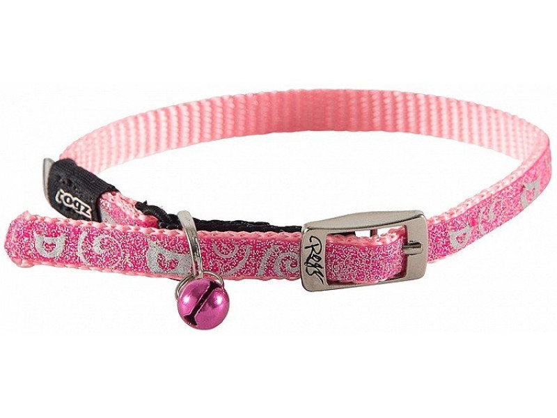 Katthalsband Rogz Sparkelcat rosa XS