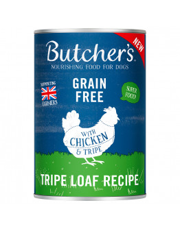 Ekonomipack: Butcher's Original Grain Free 48 x 400 g - Kyckling & komage i paté