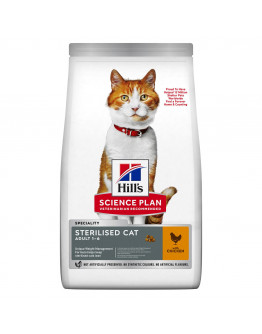 Adult Sterilised Cat torrfoder med kyckling - 7 kg
