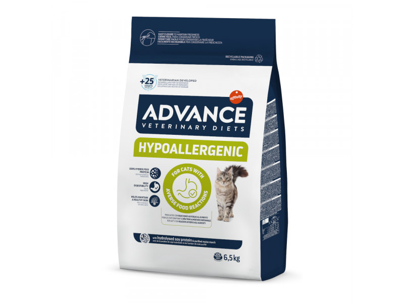 Advance Veterinary Diets Cat Hypoallergenic - Ekonomipack: 2 x 6,5 kg