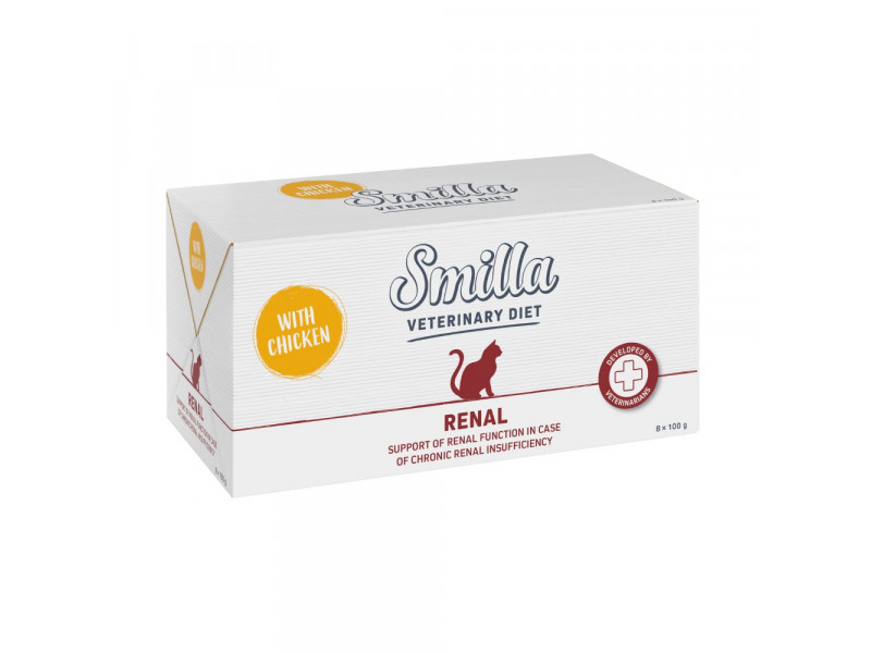 Smilla Veterinary Diet Renal med kyckling 8 x 100 g