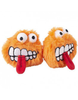 Plush Fluffy Grinz 2-pack - Orange